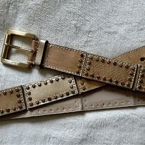 Michael Kors Gold Belt